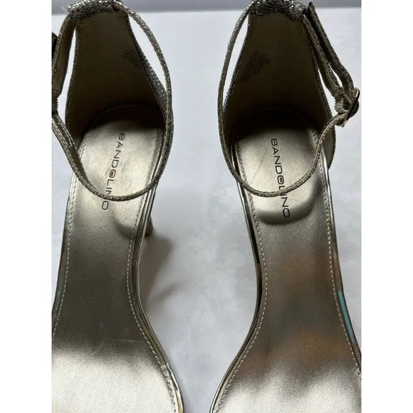 Bandolino Women’s Madia High Heels Silver Size 10M US - Picture 5 of 6